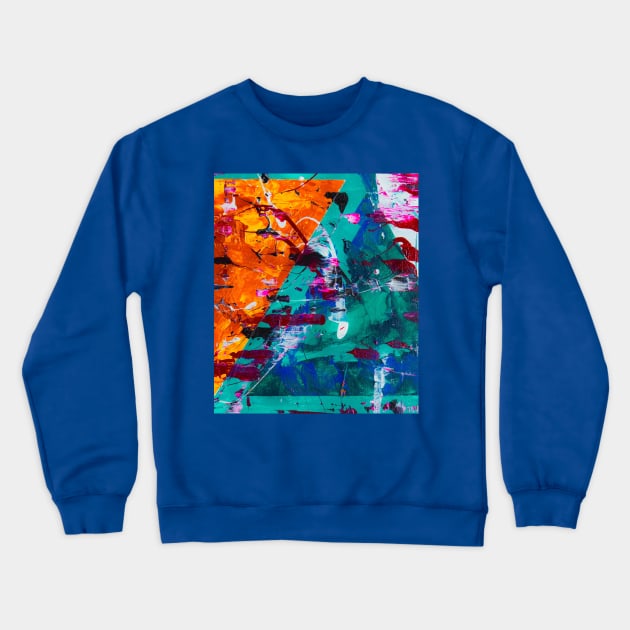 Abstract No 33 Crewneck Sweatshirt by  Absolutely Fantastic